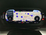 メーターパネル内に高解像度の液晶ディスプレイを配置!ディスプレイ内に地図が表示され、ナビゲーションの確認の際にドライバーは視線の移動を少なくすることができます。