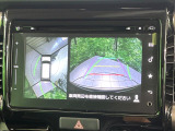 【全方位モニター用カメラ】専用のカメラにより、上から見下ろしたような視点で360度クルマの周囲を確認することができます☆死角部分も確認しやすく、狭い場所での切り返しや駐車もスムーズに行えます。