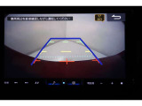 バックカメラで駐車も楽々です。