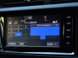 地デジ対応、フルセグデジタルTV放送が視聴できます。