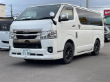 ハイエースバン 2.8 スーパーGL ダークプライムII ロング ディーゼル 4WD 本革シート