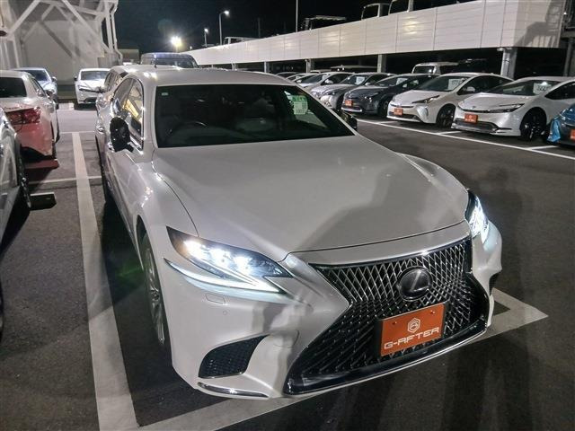 LS 500h Iパッケージ 禁煙 純正12.3インチナビ