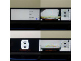 ★クルマの真上にカメラがあるような映像をモニター画面に表示します。クルマの周囲の状況を一目で把握できるので、駐車などの時に大きな助けになります。