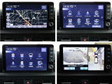 Honda CONNECT対応ナビ、LXM-242ZFNiが装備されております。TV・DVD・Bluetooth再生・カープレイなど機能も充実です。バックカメラはシフトをバックにするだけで映ります。