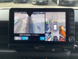 運転席から見づらいサイドミラー下部を映すサイドカメラ装備です!