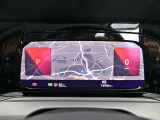 デジタルメーターは表示を変えることが出来ます。地図をメーターのセンターに表示することも可能です。