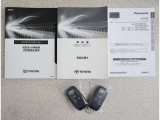 メンテナンスノート付きです。過去の整備記録を確認したり、お車の状況にあった整備をすることに役立ちます。
