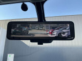 荷物をたくさん載せても後ろの確認が出来る便利なスマートルームミラー!