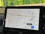 【10.5インチナビ】高級感とインパクトのある大画面ナビを装備。各種オーディオ操作はもちろん、スマホ連携もできる利便性の高いナビです♪