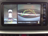 全周囲モニターで車の状態も確認出来て、駐車も楽々安心に☆彡