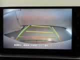 バックガイドモニターで、後方を確認しながら安心して駐車することができます。運転初心者も熟練者も必須の機能ですよ!