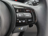 ◆アダプティブクルーズコントロール◆予め設定した車速内でクルマが自動的に加減速。前走車との適切な車間距離を維持しながら追従走行します。【LKAS】車線維持支援システムでステアリング操作を支援。