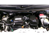自慢のエンジンはパワードbyHONDAです。精度とバランスにこだわって、低回転からスムースなパワーを発揮します。