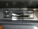 ETC車載器付きです。高速道路の料金所もスムーズに通過できます。