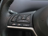 便利なステアリングスイッチ装備です。