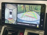 【パノラマモニター】専用のカメラにより、上から見下ろしたような視点で360度クルマの周囲を確認することができます☆死角部分も確認しやすく、狭い場所での切り返しや駐車もスムーズに行えます。