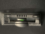 ETC車載器付きです。高速道路の料金所もスムーズに通過できます。