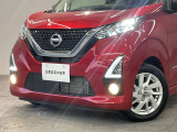 暗い道路でも明るく見やすいLEDヘッドライト付きフォグランプも標準装備です★