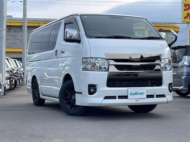 ハイエースバン 2.8 スーパーGL ダークプライムII ロング ディーゼル 4WD 本革シート