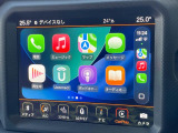 ●Apple Car Play:スマホとの有線接続で、ナビ・オーディオ再生などスマホのアプリ機能が画面でも使える便利機能です!