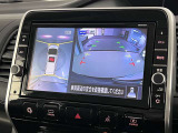 上から丸見えアラウンドビューモニター付きです。