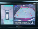 空から見ているような視点で周囲が確認できるアラウンドビューモニター、進行方向周辺の移動物を感知する&rdquo;MOD&rdquo;機能付きで安心です。
