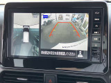 アラウンドビューモニターです!上空から貴方のお車をモニタニングしている様に車両の周りの安全確認が出来ます!