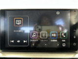 ◆純正ディスプレイオーディオ◆スマホ連携、Bluetooth、USB接続、FM・AMラジオの基本機能に加えフルセグTV、AppleCarPlay・Androidauto対応のセットオプションを装備。