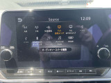 オーディオメニューです。Bluetoothに接続できます。