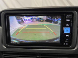 見えづらい車体後方部を映像で映し出してしっかりサポート!難しいバック駐車も安心です♪