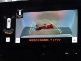 バックガイドモニターを装備しています、車庫入れもラクラクです。