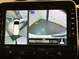 全方位モニターがついています! 車の周囲を360&deg;安全確認できるので、普段の駐車はもちろんの事、縦列駐車や幅寄せの際にも活躍してくれますよ。