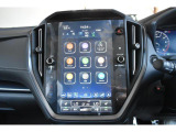 11.6インチセンターインフォメーションディスプレイ運転に必要な情報やエンターテイメント機能を統合的に操作できます