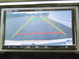 【バックカメラ装備済み】駐車の際の心強い味方!ガイドを見て確認しながら駐車できるので安全です。