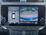 アラウンドビューモニターで全周囲が見えるのでバックや駐車が苦手な方も安心です。