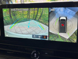 【アラウンドビューモニター】専用のカメラにより、上から見下ろしたような視点で360度クルマの周囲を確認することができます☆死角部分も確認しやすく、狭い場所での切り返しや駐車もスムーズに行えます。