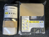 パンク修理キット付きです。もしもの時でも安心です。