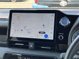 10.5インチの大画面ディスプレイです。ナビ付でご納車後すぐにお出掛けできますね。