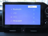 Bluetooth対応です。お好きな音楽を聞きながら、快適にドライブできます♪