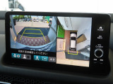 ★マルチビューカメラシステム★ギヤをRに入れるとナビの画面には上空から見下ろし感覚の映像がドライバーをアシスト★