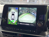 【アラウンドビューモニター】専用のカメラにより、上から見下ろしたような視点で360度クルマの周囲を確認することができます☆死角部分も確認しやすく、狭い場所での切り返しや駐車もスムーズに行えます。