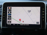【ナビ】メモリーナビ(MM521D-L)付きです。目的地を設定すれば初めての場所でも簡単に行くことができます。もちろん音楽だって聴けちゃいます♪