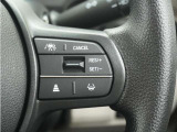 ◆アダプティブクルーズコントロール◆予め設定した車速内でクルマが自動的に加減速。前走車との適切な車間距離を維持しながら追従走行します。【LKAS】車線維持支援システムでステアリング操作を支援。