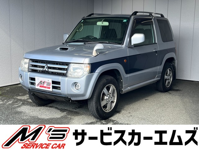 パジェロミニ エクシード 4WD 純正HDDナビ ETC フォグランプ ターボ