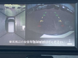 アラウンドビューモニターまるで車を真上から映したような映像で、前後左右の感覚が分かります♪車庫入れや駐車時に大活躍の機能です。