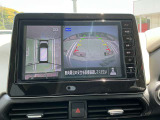★アラウンドビューモニター装備ですので、バックや縦列駐車の際に上から見た映像があなたを安心サポート!一度使ったらやめられない!
