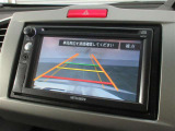 バックモニターで後方確認ができます。