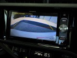 バックカメラで後方がリアルタイム映像で確認できます!商業施設や駐車場でのバック時、夜間のドライブでも安心です♪