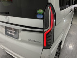 視認性がいいテールランプ。後続車にも存在をアピール。