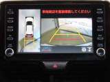 パノラミックビューモニター付きです。全方向の確認ができて安心です。